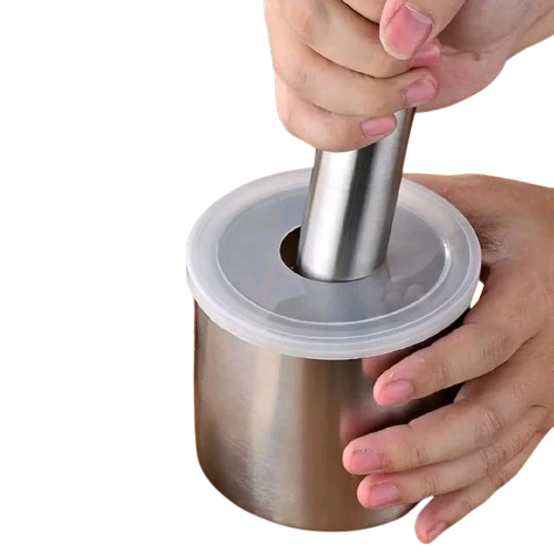 Premium Stainless Steel Garlic Press & Pill Crusher (Premium Quality)