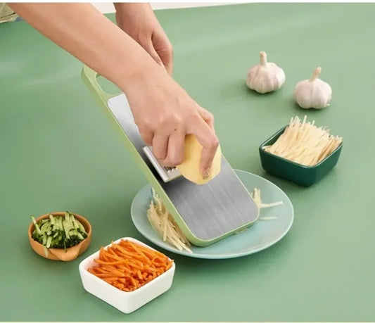 5-in-1 Vegetable Cutter – Multifunctional Grater & Slicer