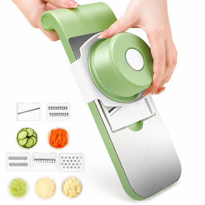 5-in-1 Vegetable Cutter – Multifunctional Grater & Slicer