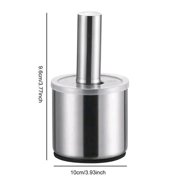 Premium Stainless Steel Garlic Press & Pill Crusher (Premium Quality)