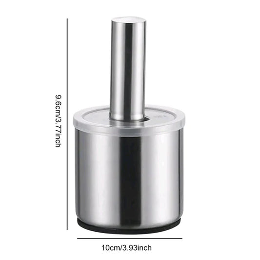 Premium Stainless Steel Garlic Press & Pill Crusher (Premium Quality)
